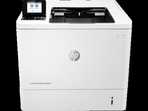 HP LaserJet Enterprise M607n printer — compatible cartridges available